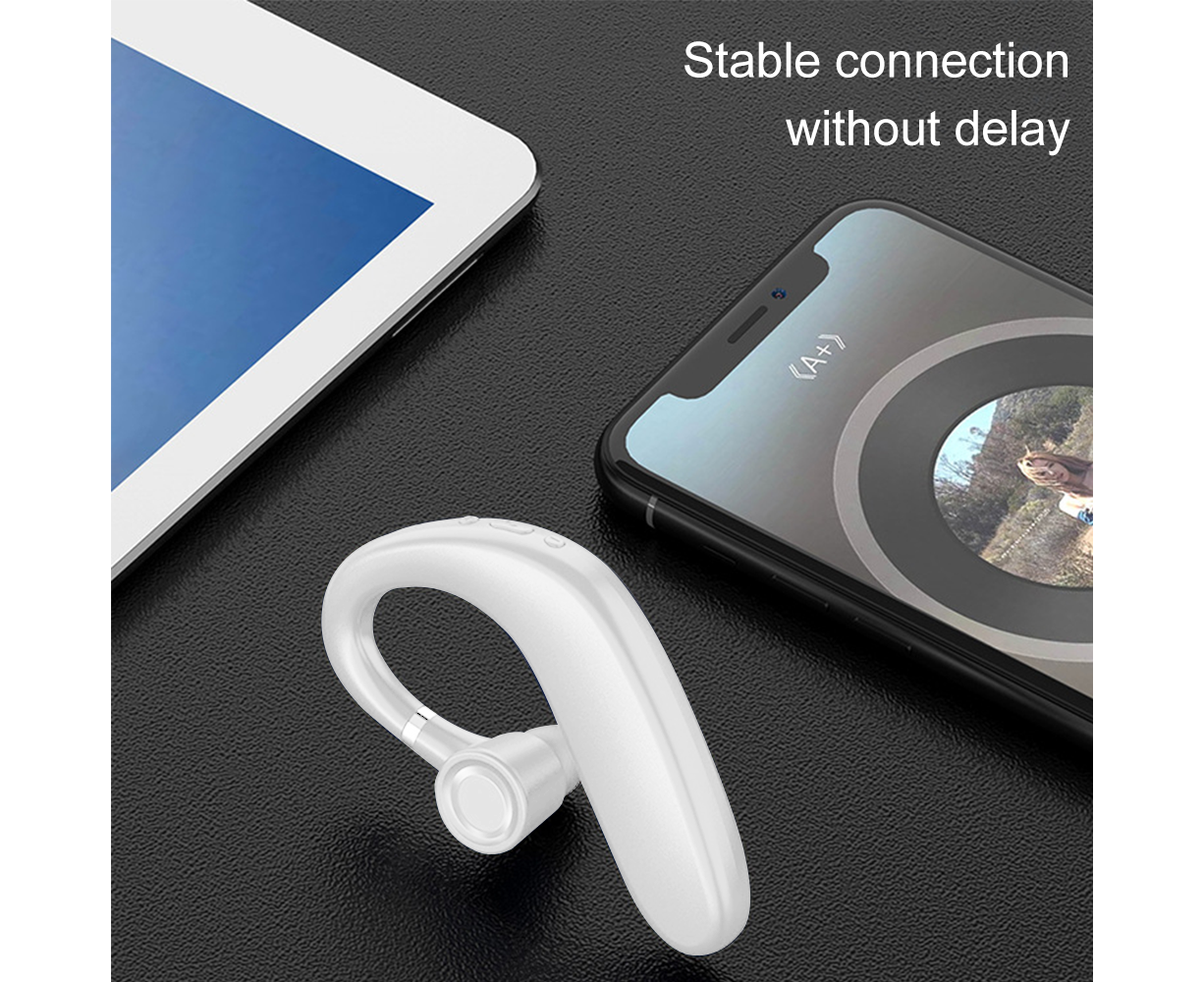 Wireless Bluetooth Earpiece V5.0 35 Hrs Talktime Hands-Free Earphones.