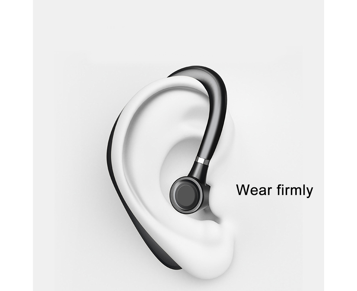 Wireless Bluetooth Earpiece V5.0 35 Hrs Talktime Hands-Free Earphones.