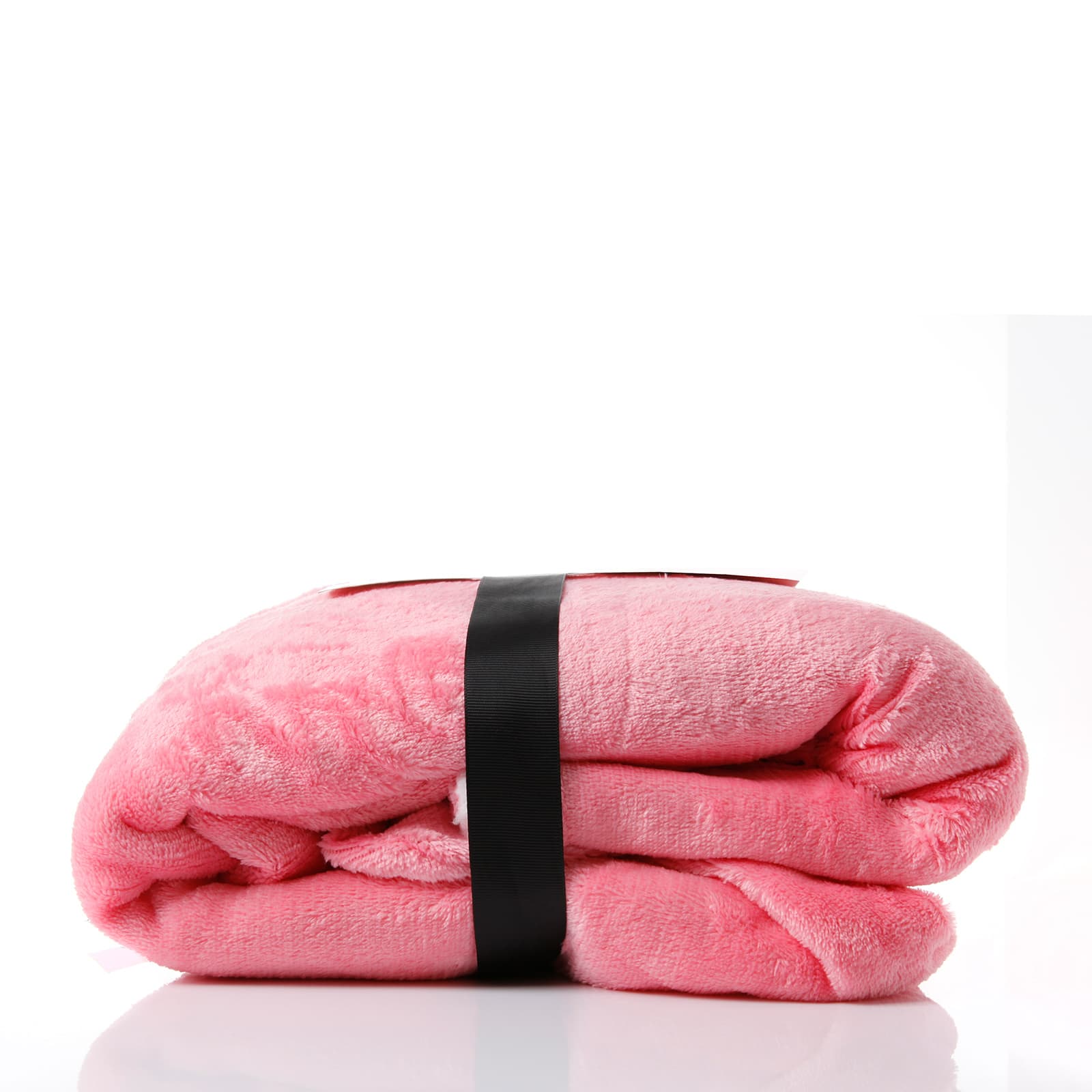 Snug Hoodie Nightwear Super Soft Reversible Coral Fleece 750GSM Pink