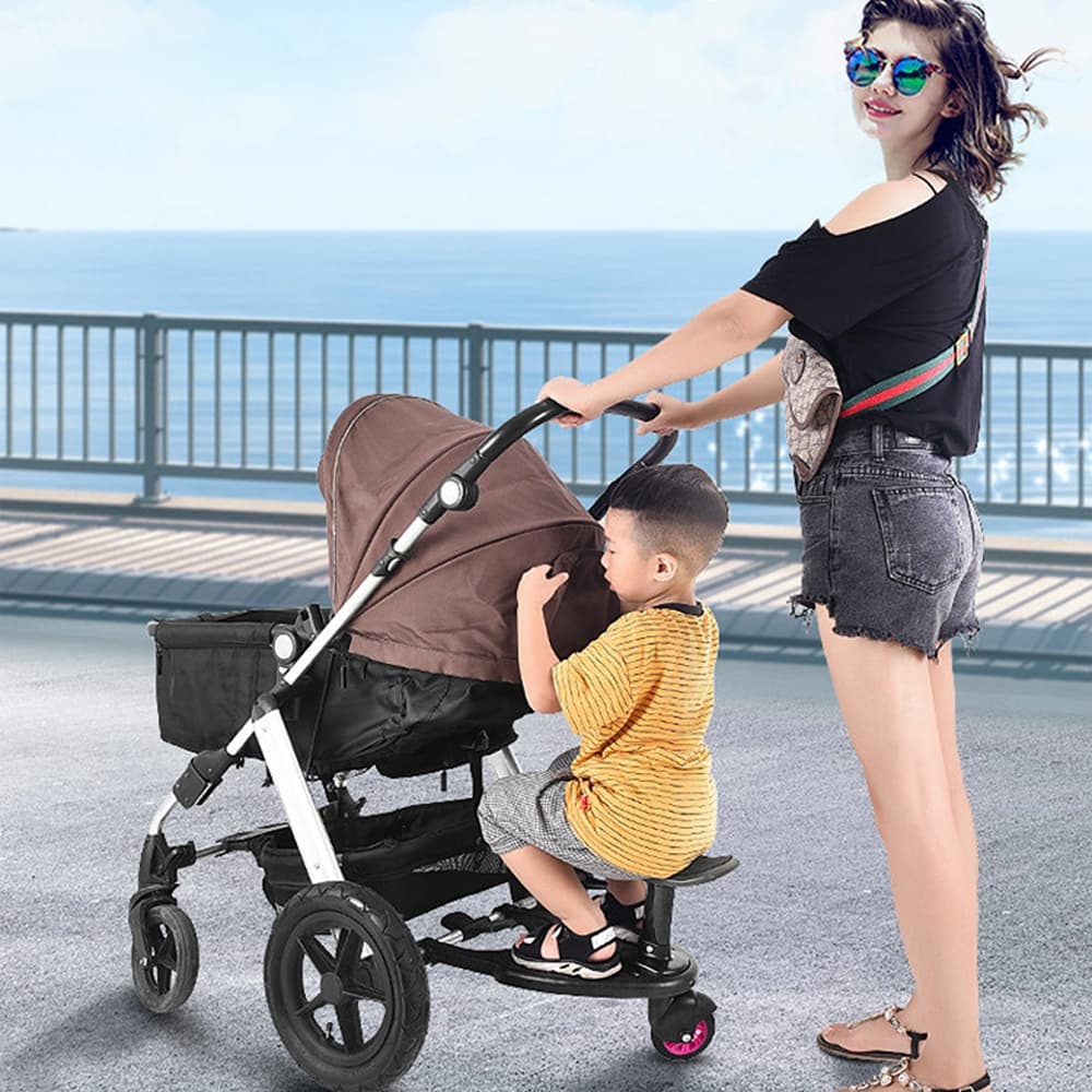 Stroller Board Toddler Standing Board 35x26cm Pink