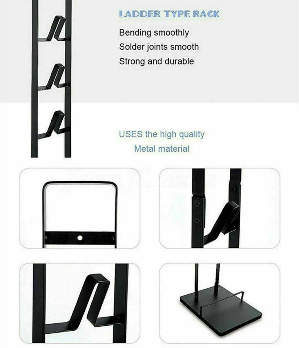 Vacuum Stand Freestanding Space-saving Black for Dyson V6 V7 V8 V10 V11