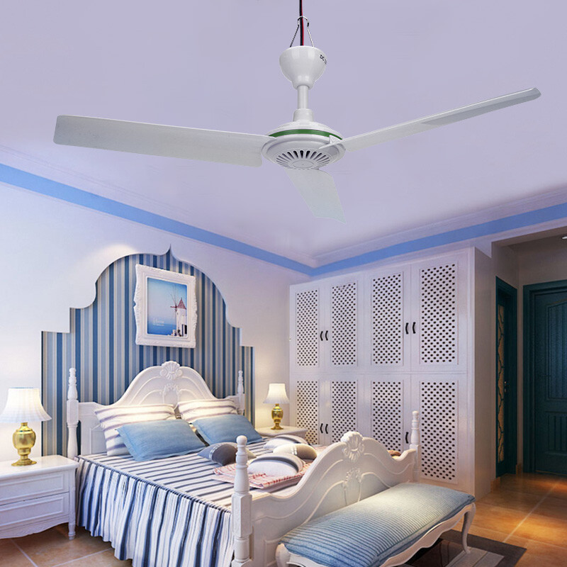 12V Ceiling Fan Portable Solar Power 3 Blade 0.7AMP Caravan Camping Outdoor