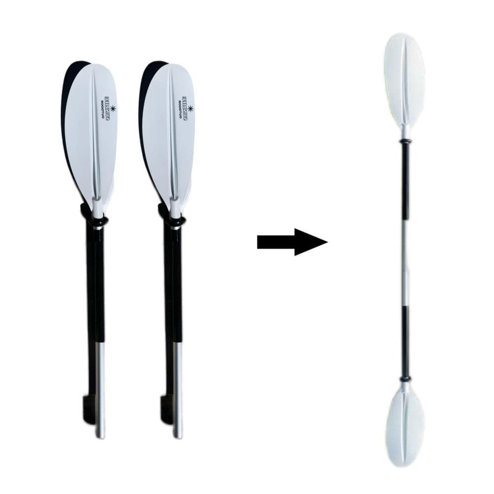 Adjustable Kayak SUP Paddle Lightweight 2 Piece Design 60 Degree Right Left Centre Colorful