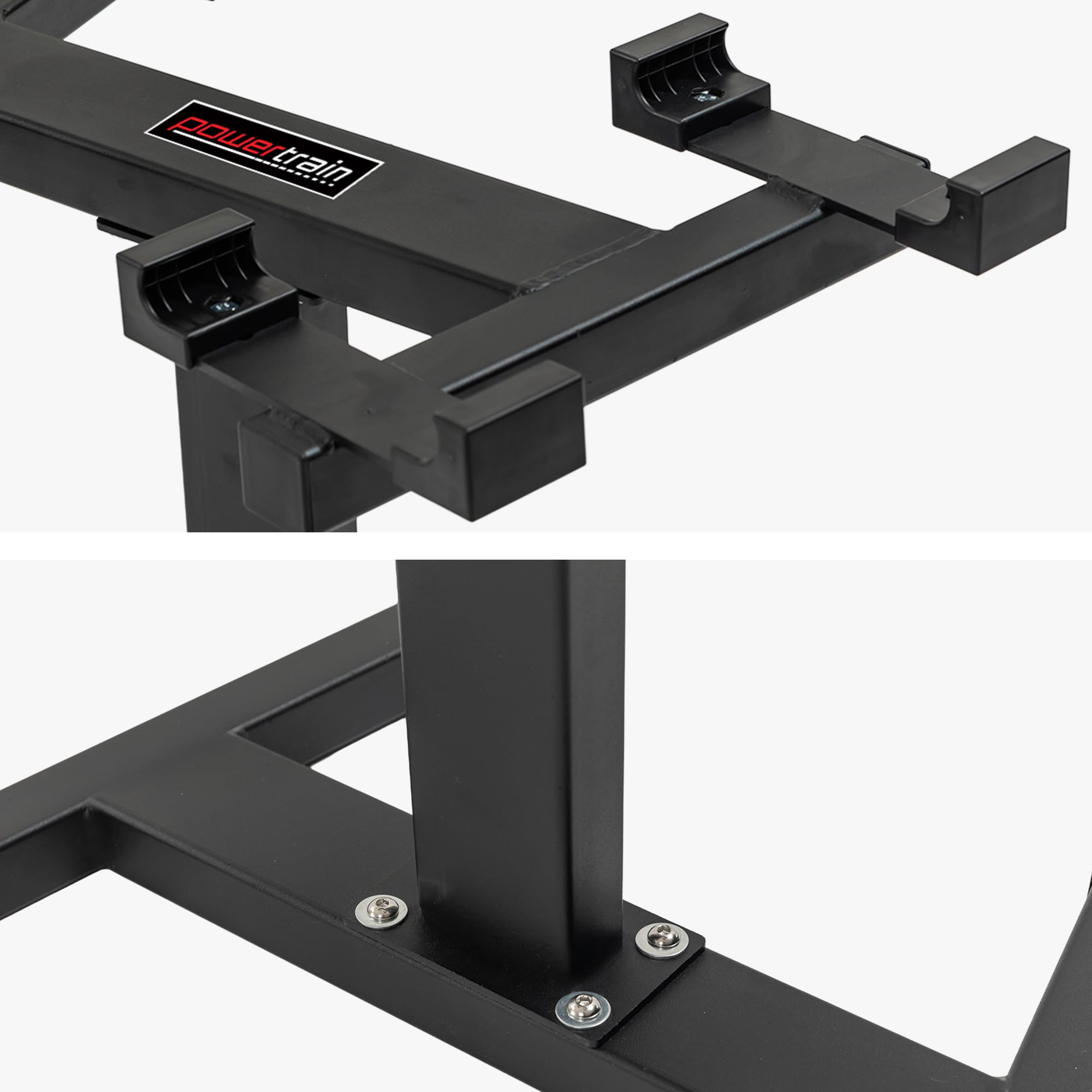 Powertrain 150kg Heavy Duty Adjustable Dumbbell Stand Weight Rack Holder for Eon 36kg Dumbbells Home Gym Storage