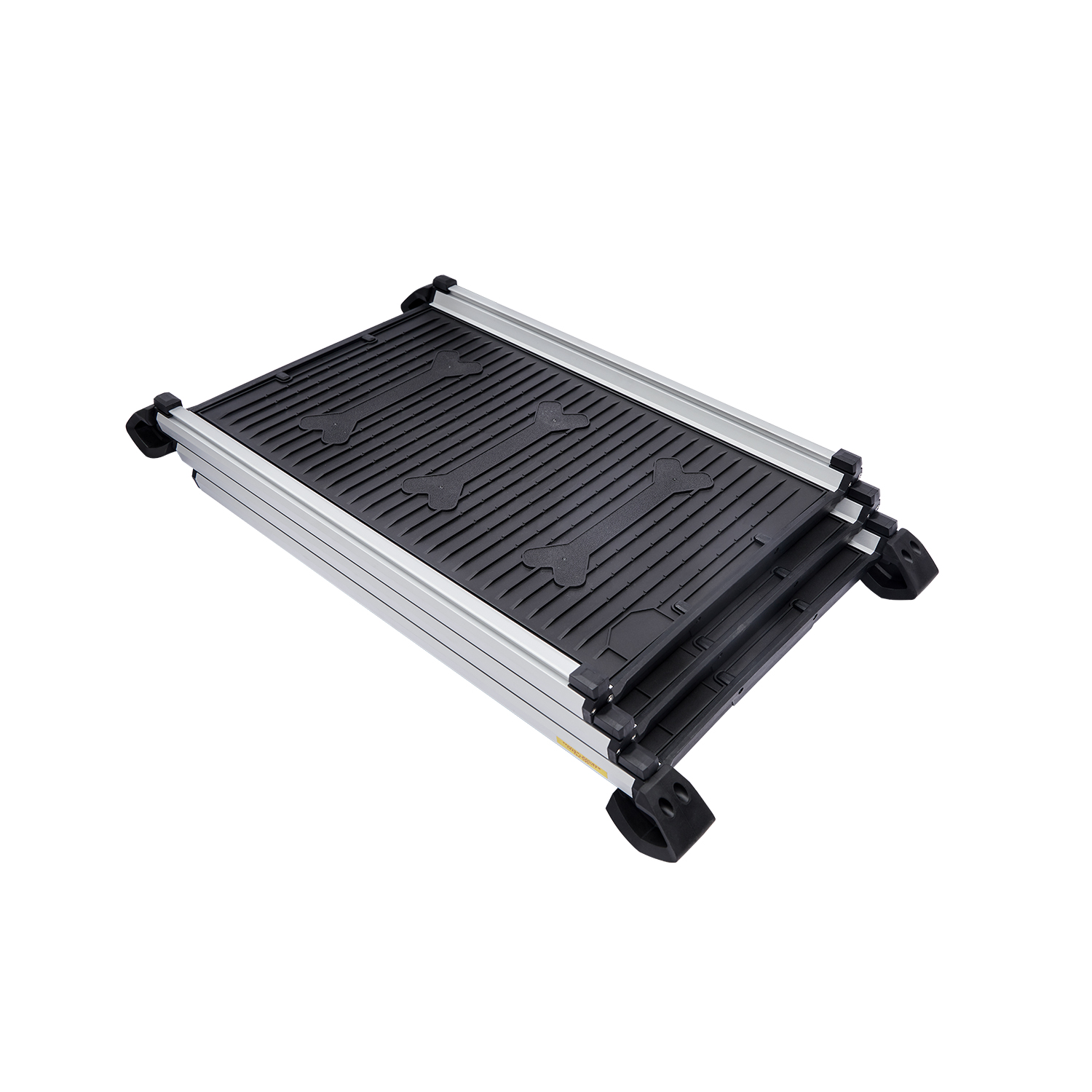 Furtastic Heavy Duty Aluminium Telescopic Dog Ramp Portable Extendable Pet Access Ramp for Car SUV Boot