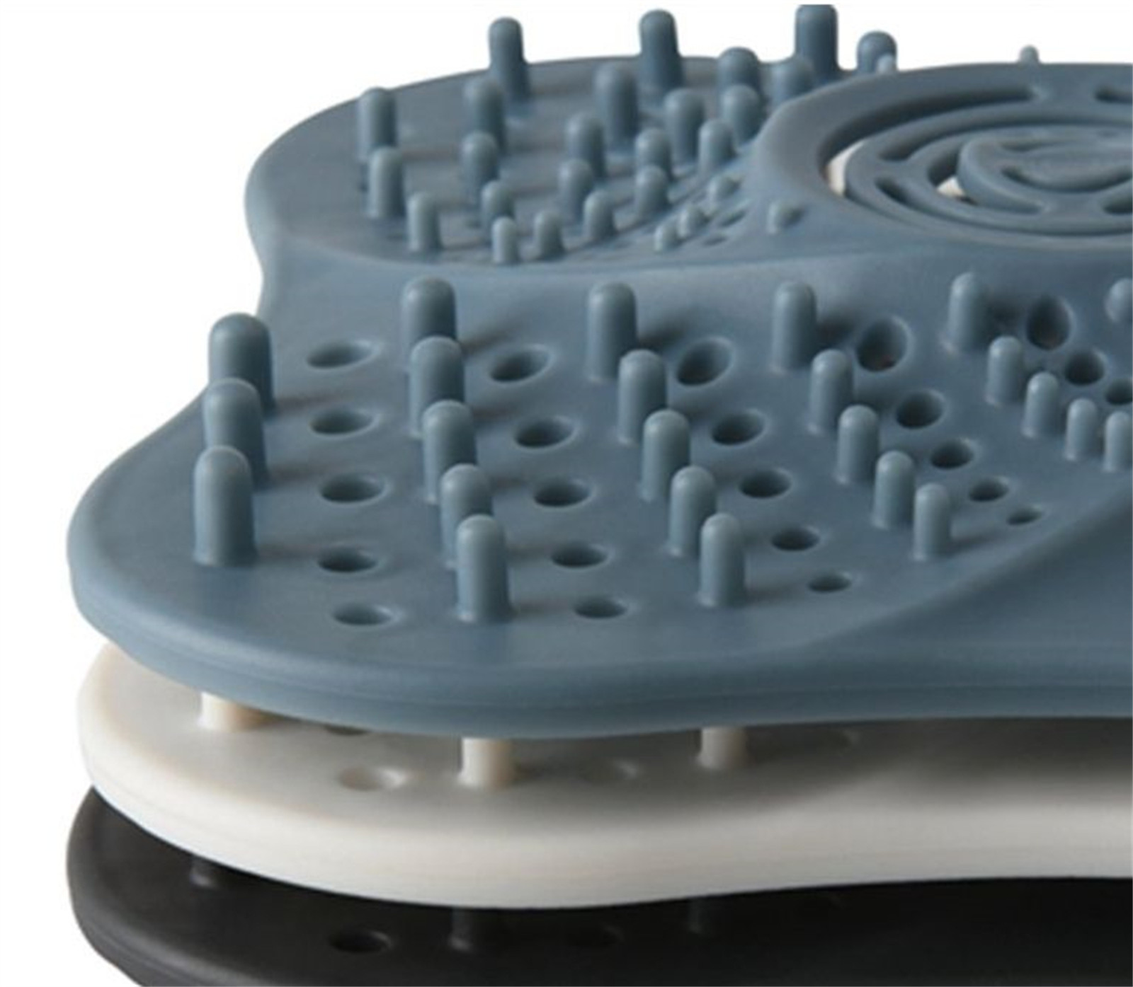 A+Living Anti Blocking Filter Toilet Odor Proof Silicone Drain Cover Kitchen Sink Blue