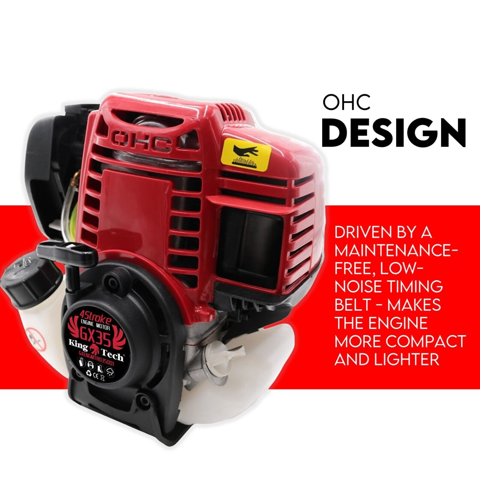4 Stroke Engine Honda Gx35 Motor Brushcutter Trimmer Brush Cutter