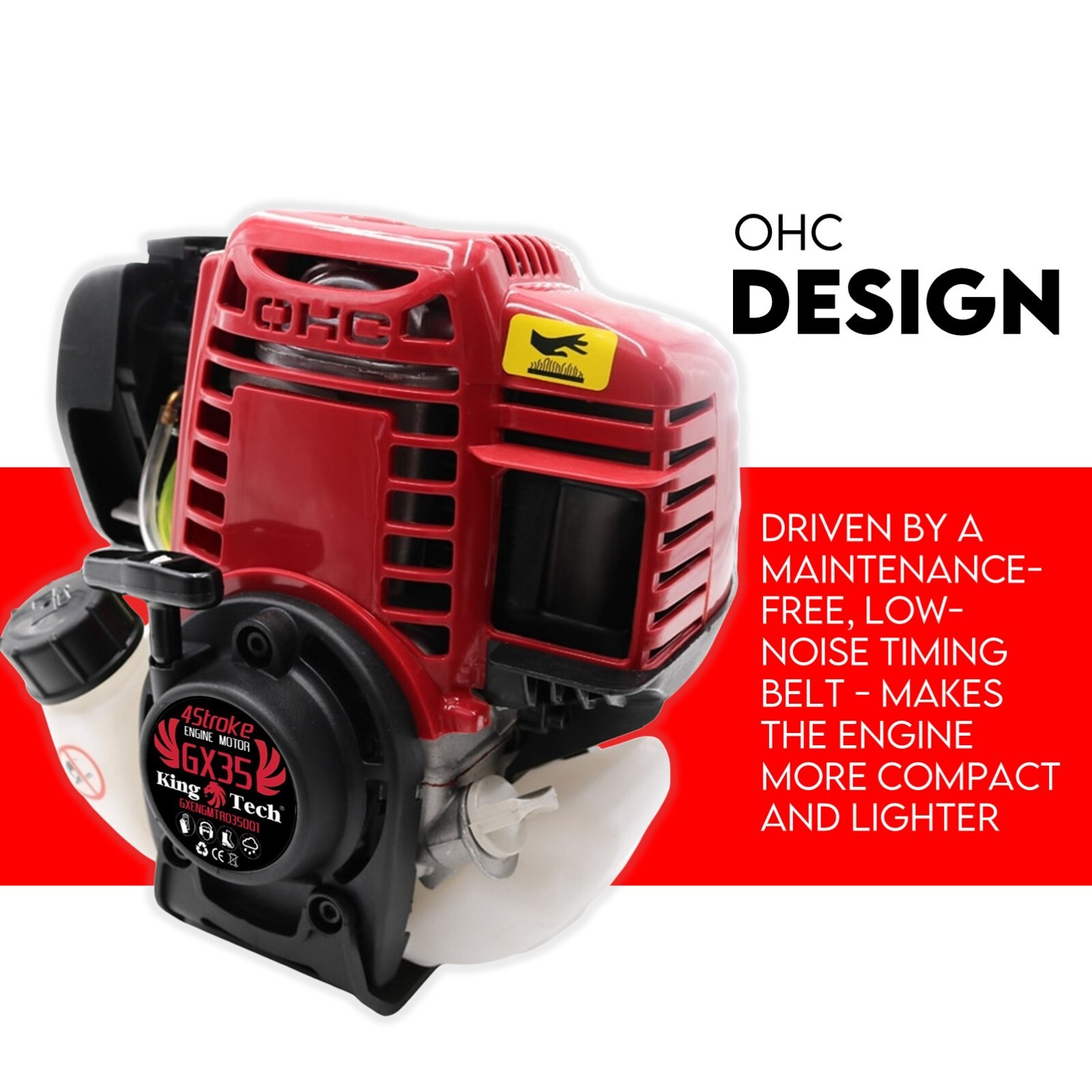 4 Stroke Engine Honda GX35 Motor Brushcutter Trimmer Brush Cutter
