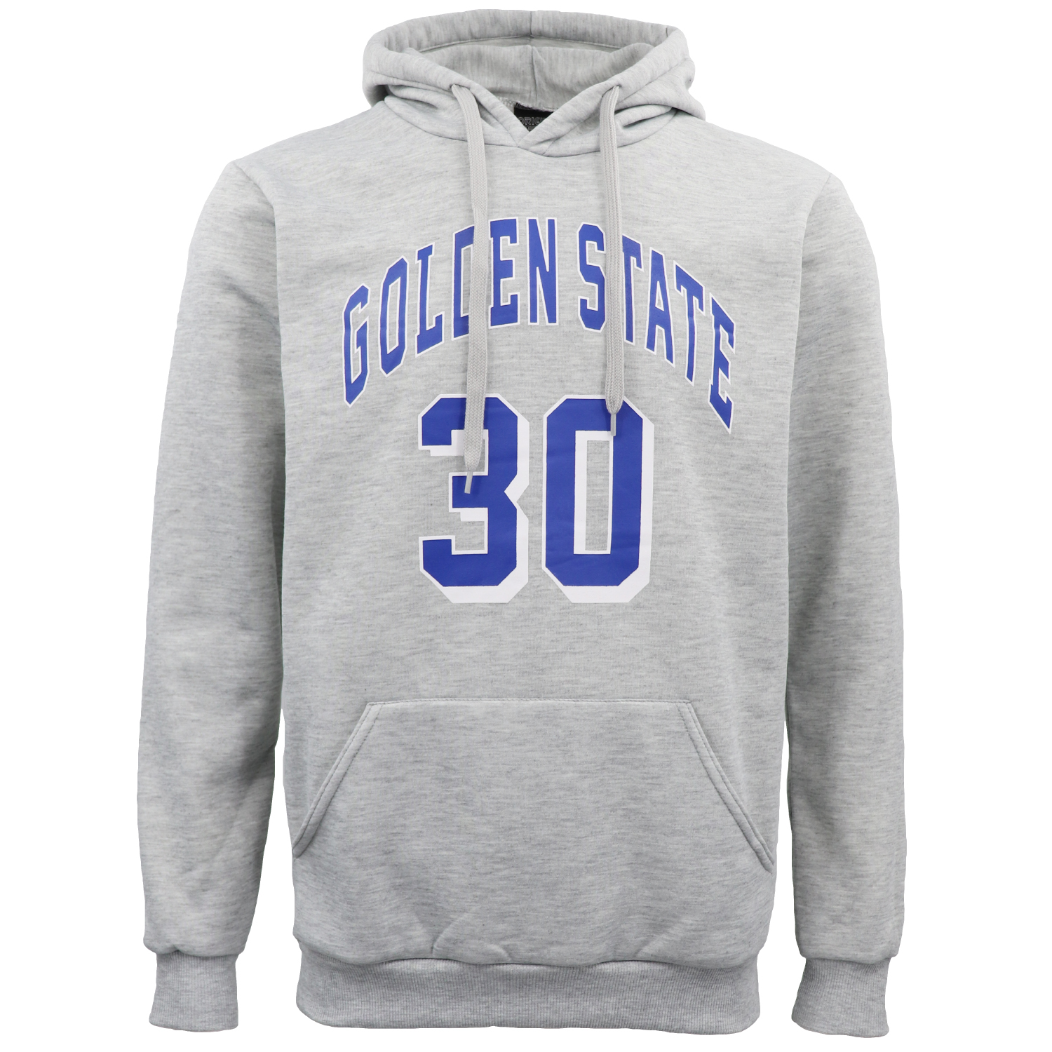 Men's Fleece Pullover Hoodie Jacket Sports Jumper Jersey Chicago Golden State, Blue - Golden State 30, XS