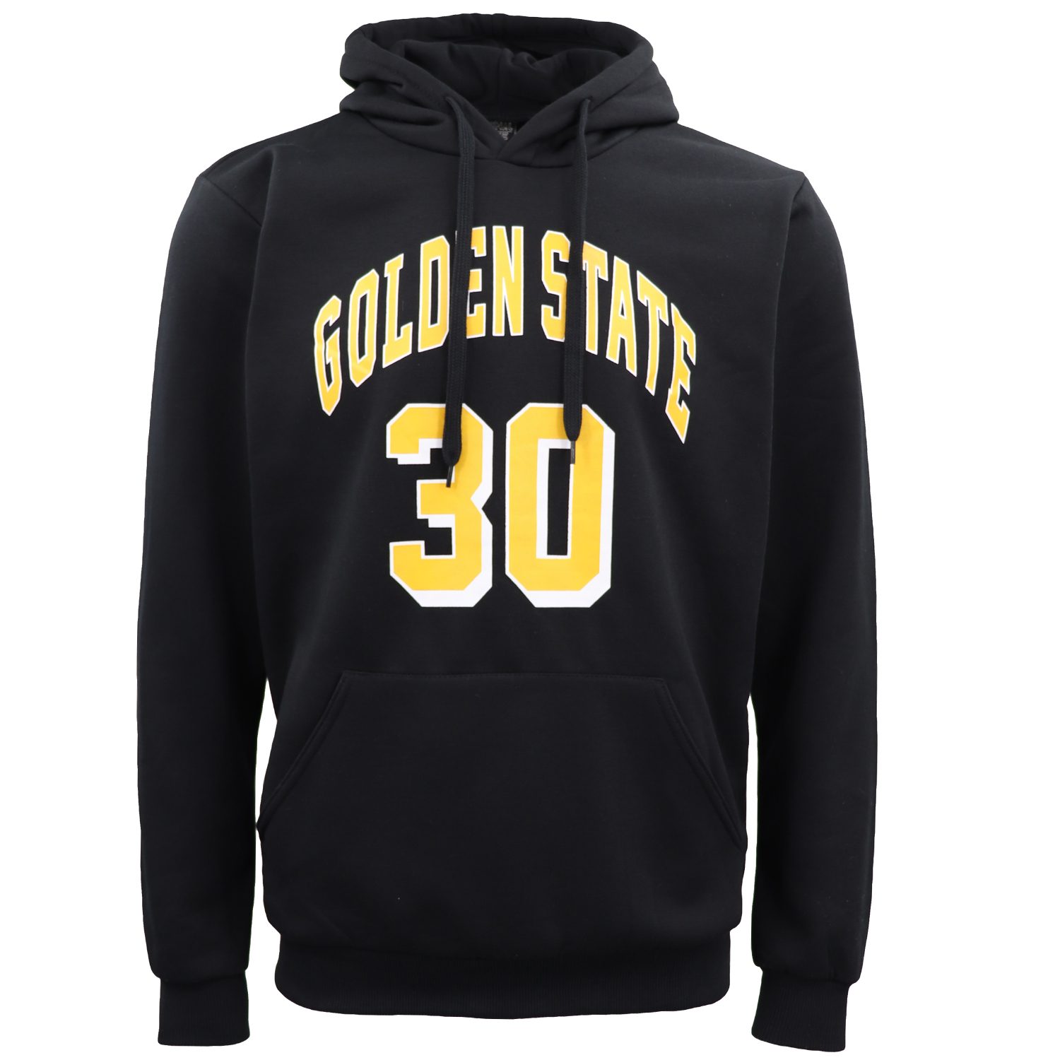 Men's Fleece Pullover Hoodie Jacket Sports Jumper Jersey Chicago Golden State, Black - Chicago 23, L