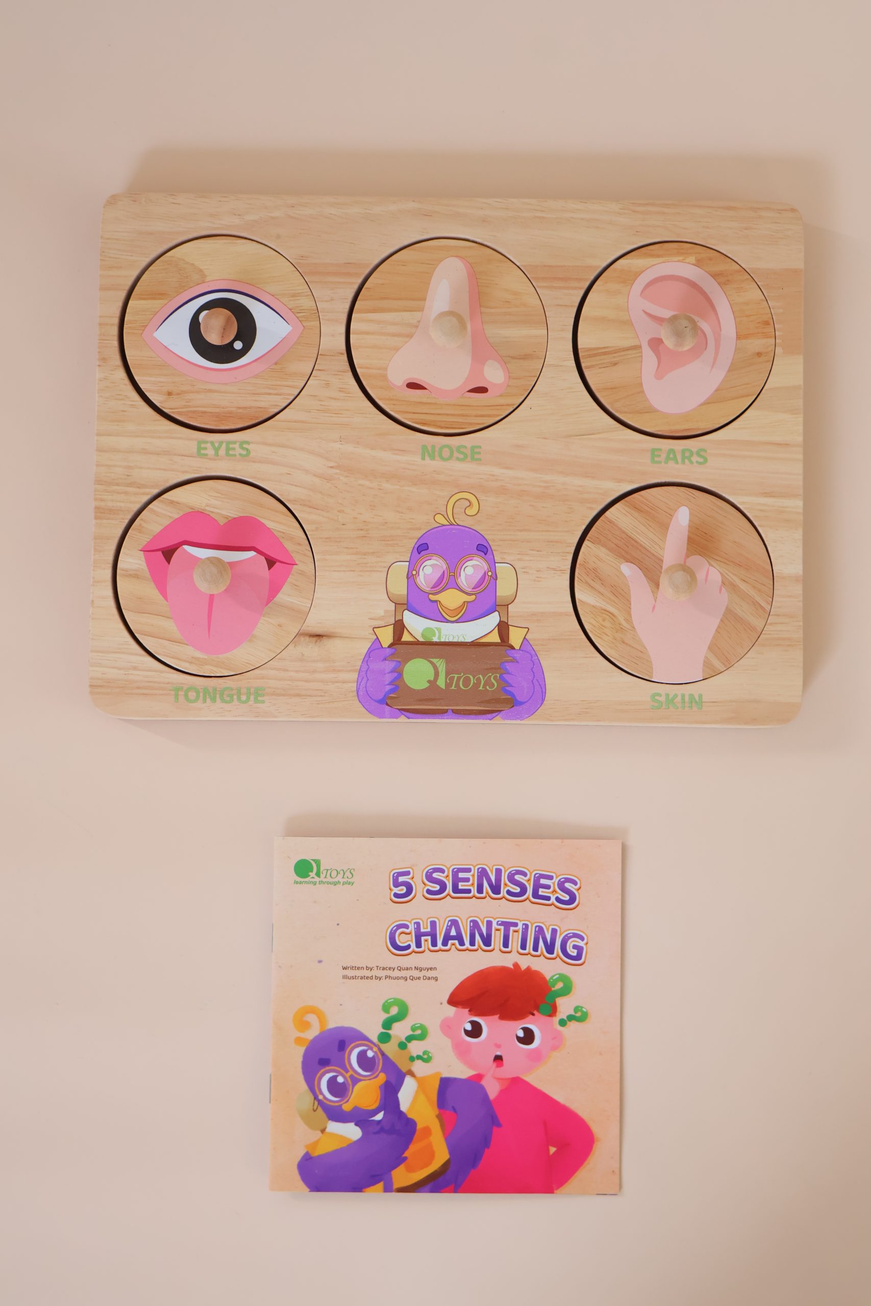 5 senses puzzle