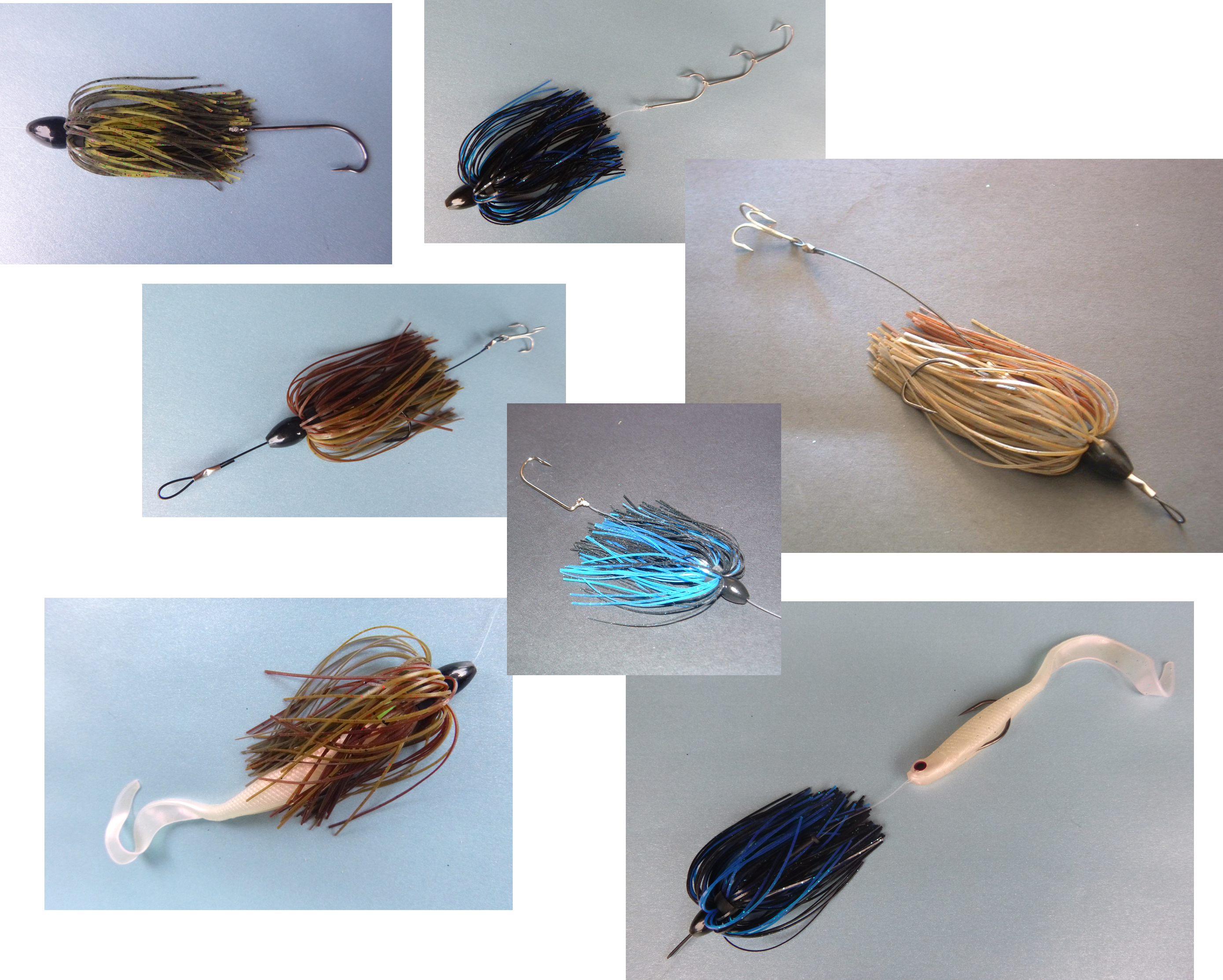 Vike 11/4 oz Skirted Microjig in Candy Craw