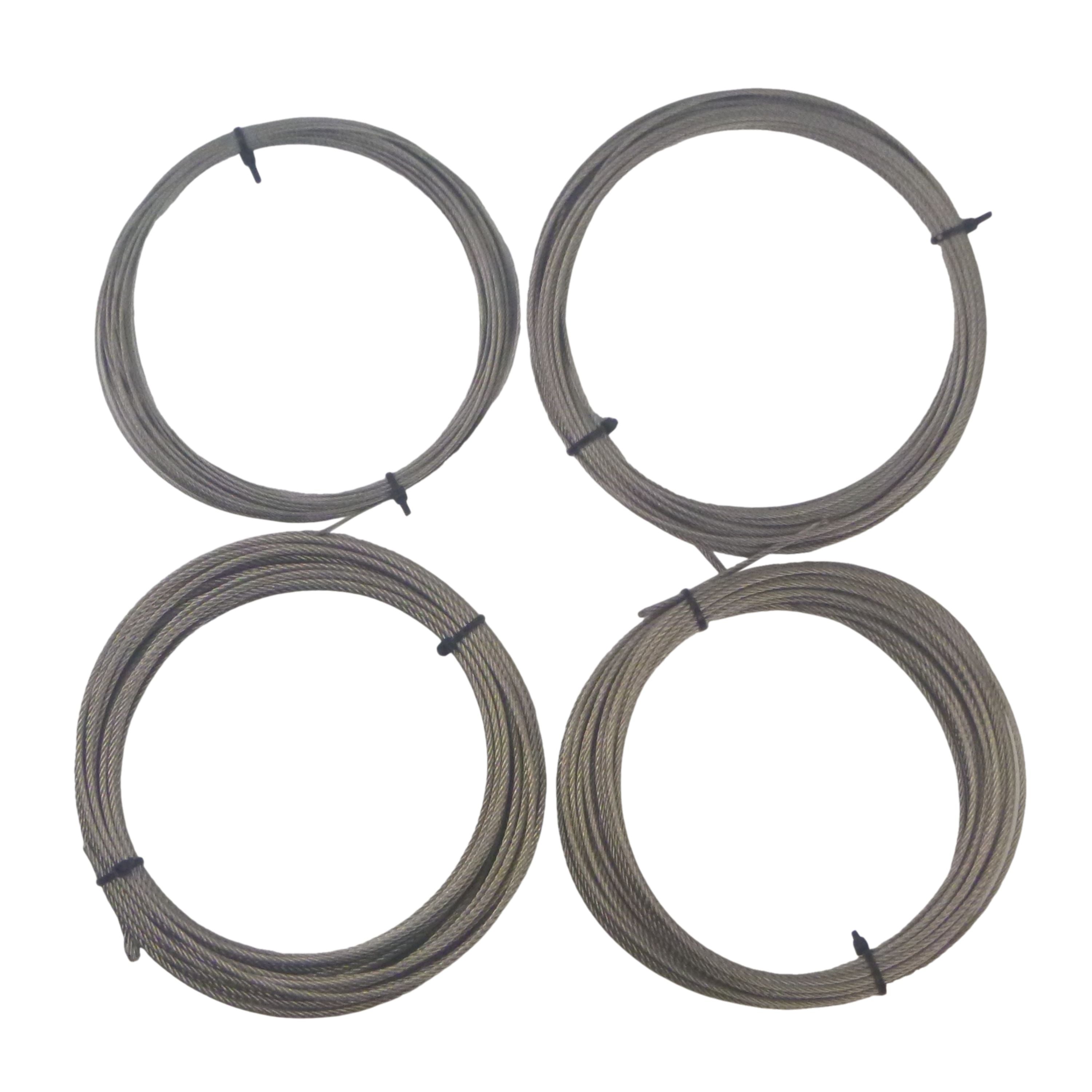 Swimerz 49 Strand Stainless Steel Trace Wire, 740lb 30ft