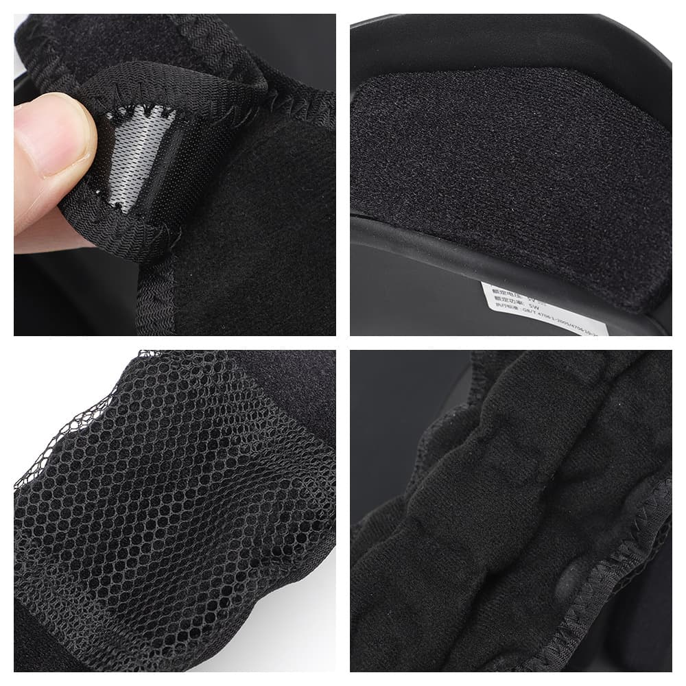 Electric Heated Neck Massager Carbon Fiber Infrared Therapy Adjustable Temperature Ergonomic Design
