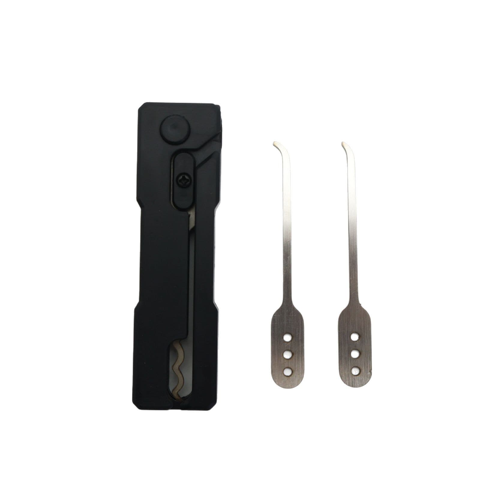 Lock Picking Tool Set 2-Piece Lightweight Gravity Picks 8cm Silver