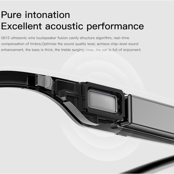 Audio Sunglasses Bluetooth Streaming Hands-Free Calls Transparent