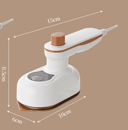 Mini Handheld Steam Iron Portable Garment Steamer White