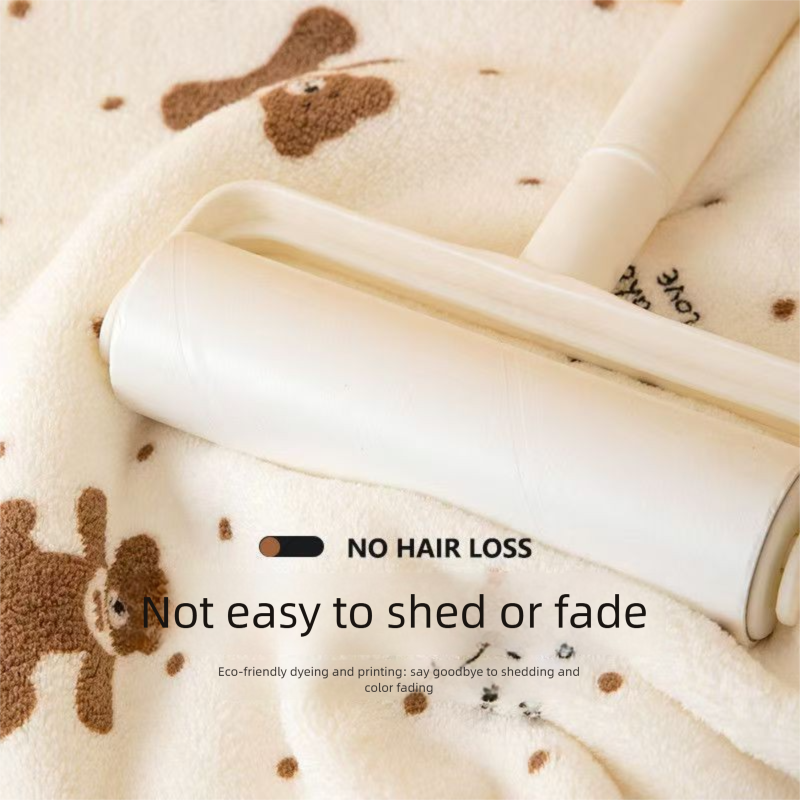 5-Pack Grey Soft Absorbent Face Towels with Bear Pattern Design – Quick-Drying Plush Towel Set for Bath and Daily Use
