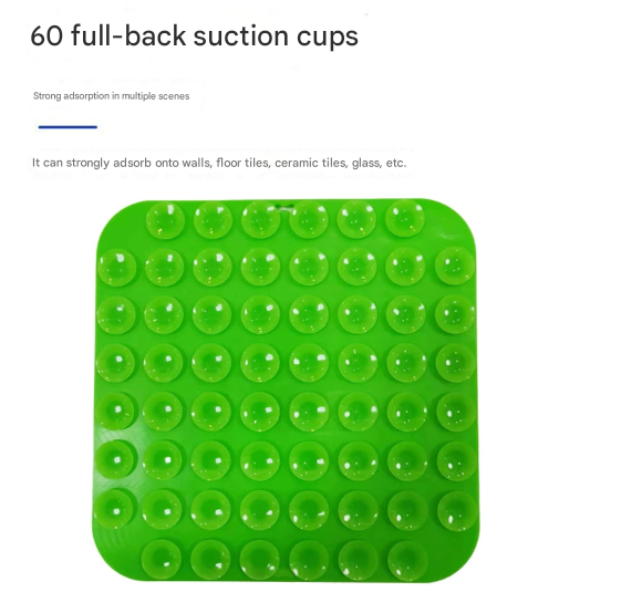 2PCS Blue 20 x 20 cm Silicone Pet Lick Mat | Multi-Zone Slow Feeder Pad with Suction Cups | Anxiety Relief Dog & Cat Bowl