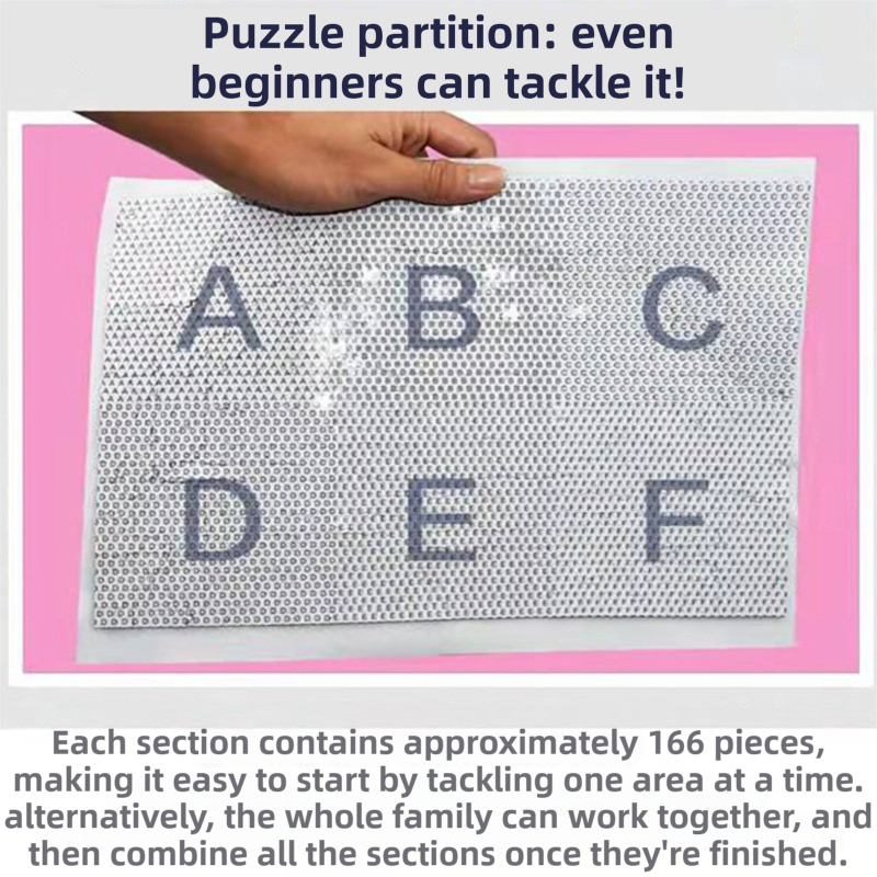 1000-Piece Large Jigsaw Puzzles with 70x50CM Display (Italy Cinque Terre Theme) - 6 LetterAlphabetical Zone Partitioning, Stress-Relief Educational Toy for Teens & Adults