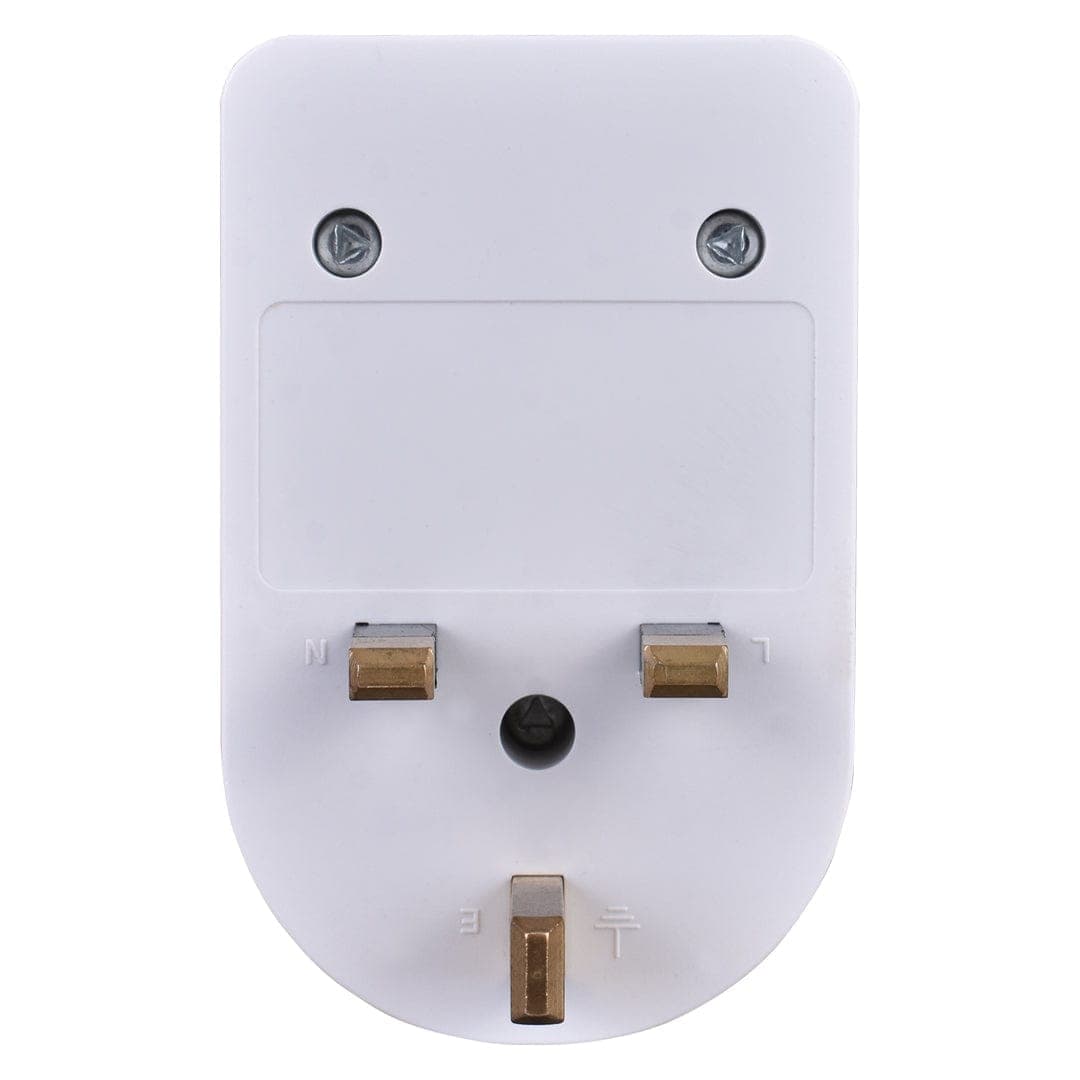 Travel Adaptor Lightweight Earthed 3 Pin UK Hong Kong USB Type C and A