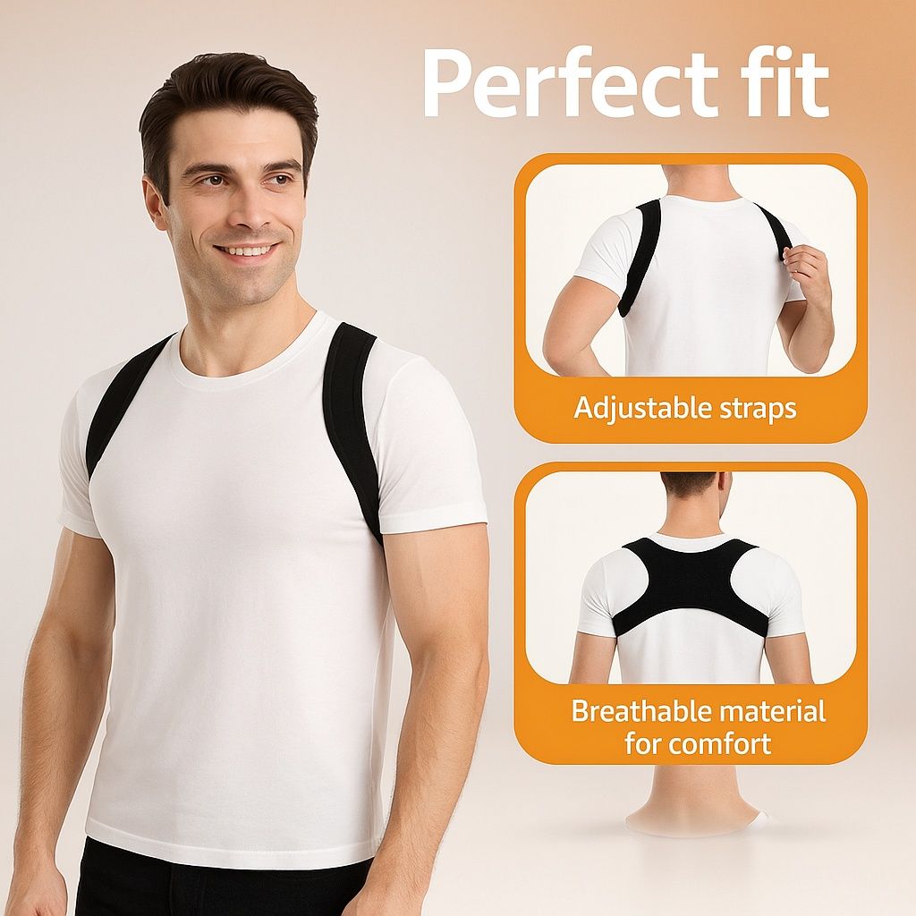 Ergonomic Posture Corrector for Perfect Poise