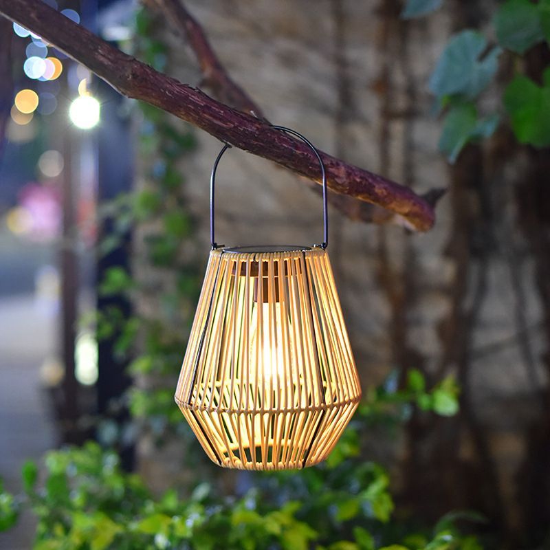 Rattan Hanging Lantern Outdorattan hanging lantern, outdoor lantern, bohemian outdoor decor, natural rattan light, warm light lantern, Australian outdoor lighting, patio lantern, garden lantern, veranda decor, handcrafted lanternor Lantern Bohemian O