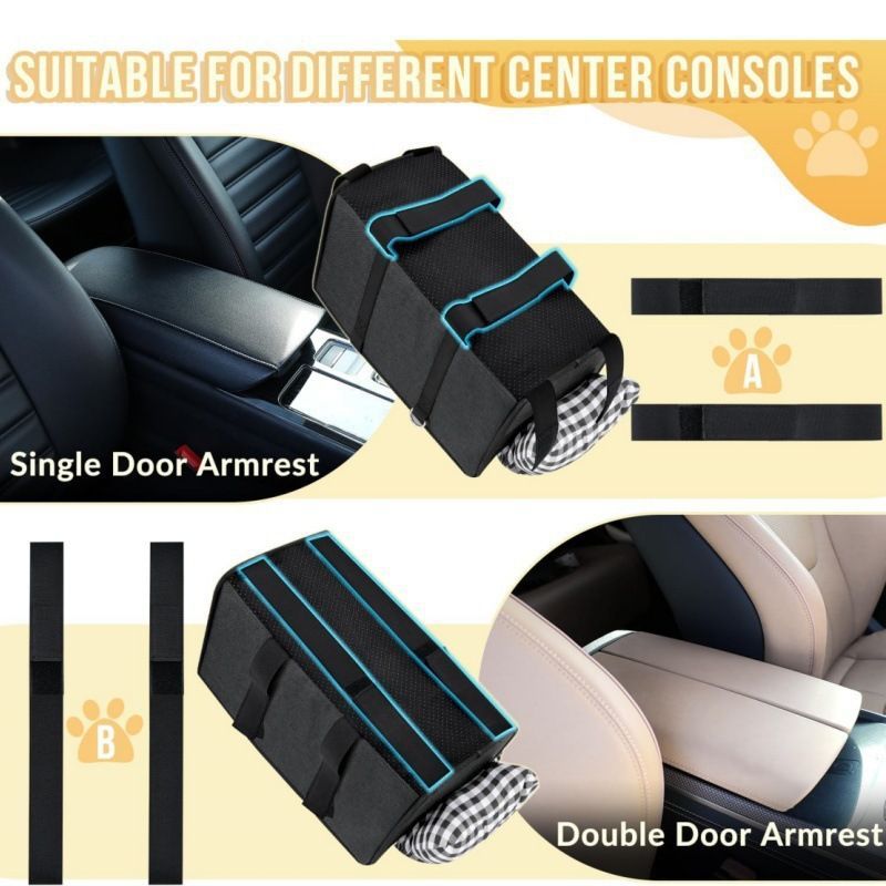 Pet Car Seat Small Dog Car Seat Dog Travel Safety Secure Pet Seat Comfortable