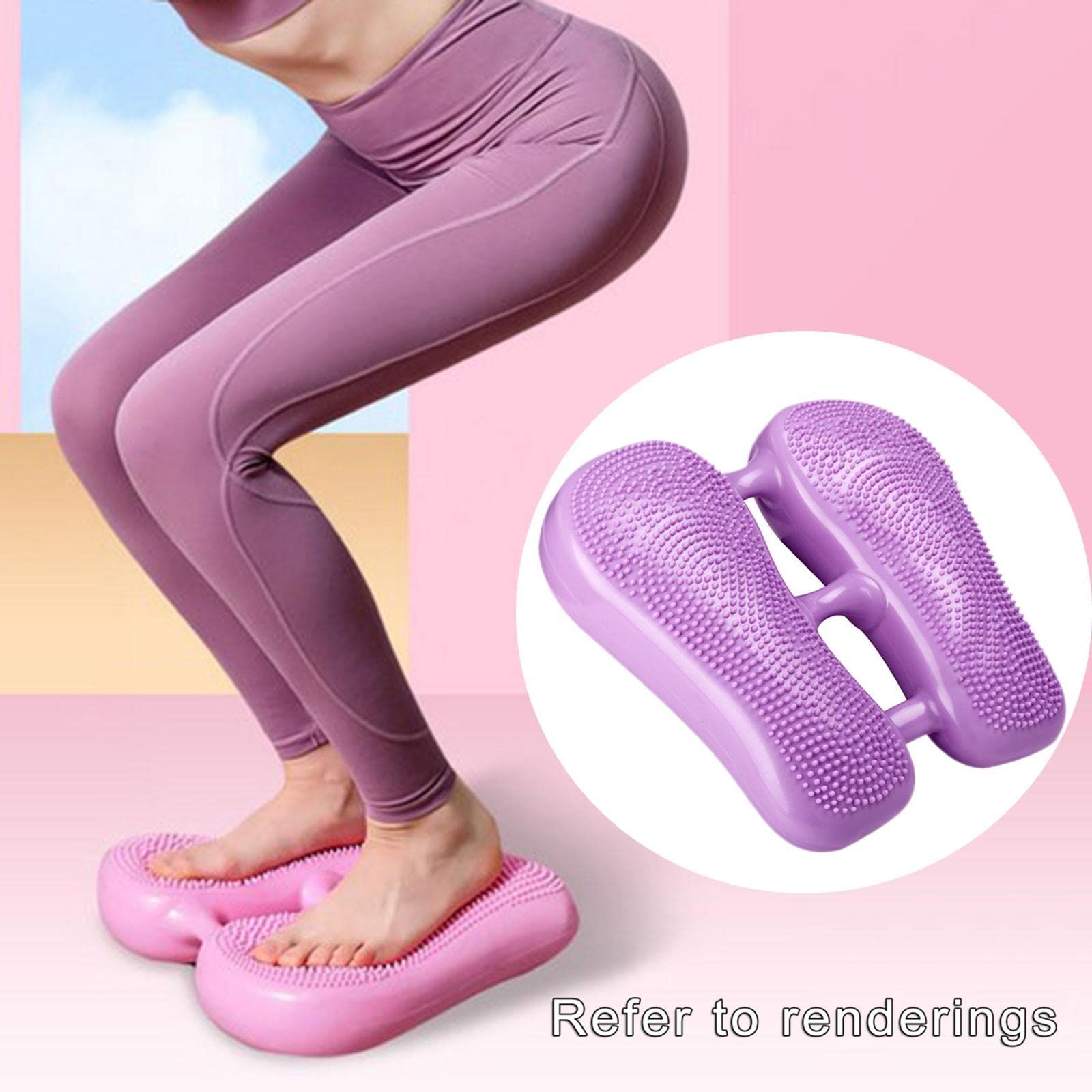 Balance Pad Foam Trainer Pad Soundproof Stepping Balanced Cushion for Sports Yoga Gym Fitness(Blue)