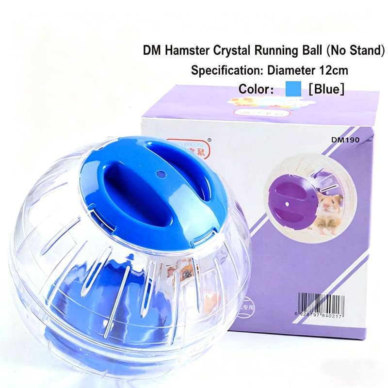 Hamster Exercise Ball (Plastic) Size: 120mm Color: Orange for Hamsters (1pc)