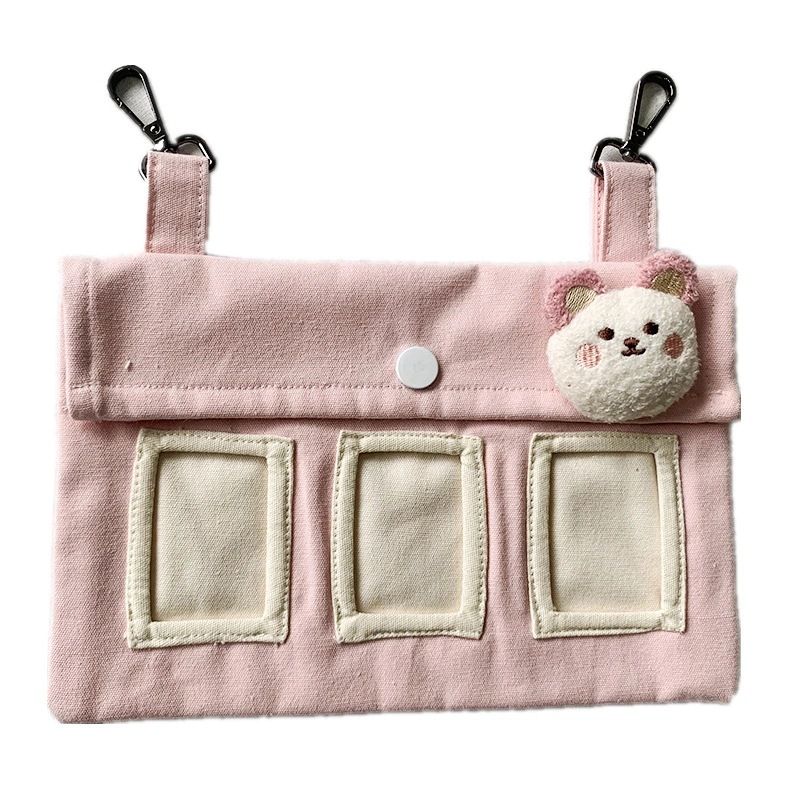 Hanging Hay Bag (Cotton Canvas) Size: 225mm*155mm Color: Yellow for Rabbits/Guinea Pigs (1pc)