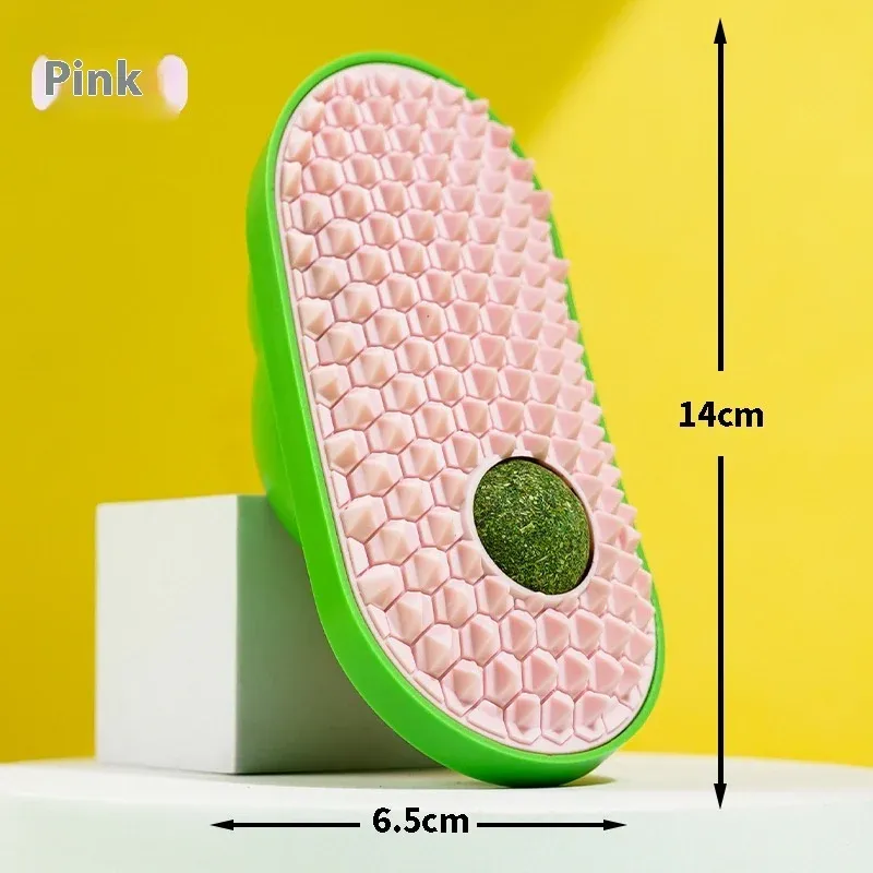 Cat Scratching Toy, Pink, 14 x 6.5 cm