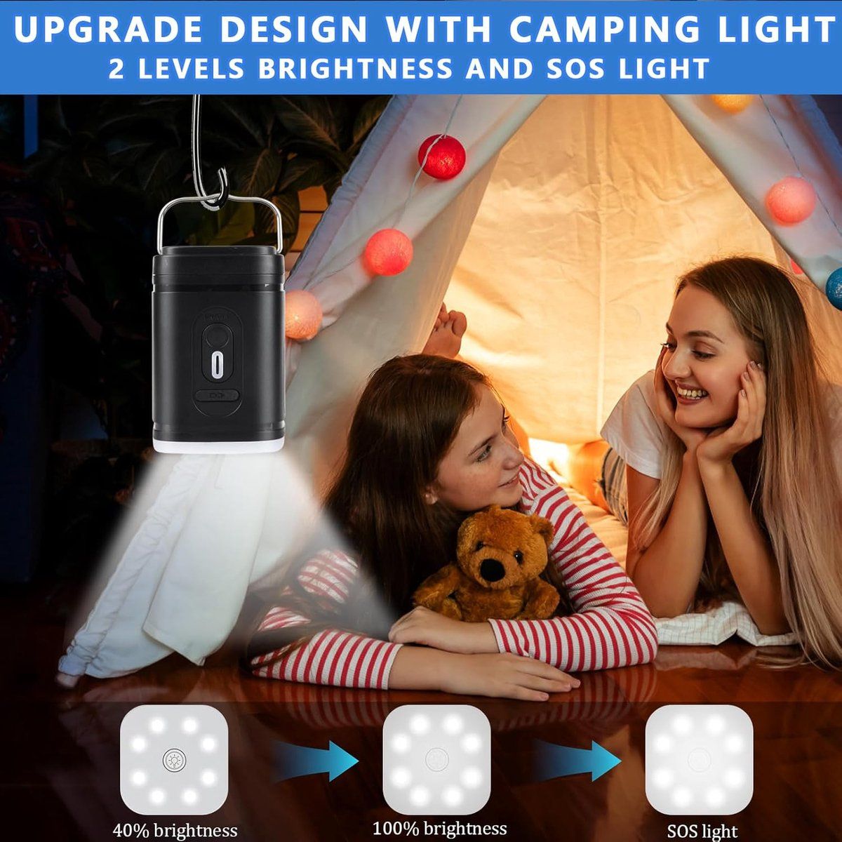 Electric Air Pump, Rechargeable Electric Pump, Ultralight Portable Air Pump, Floating Air Mattress, Outdoor Camping Air Pump, Black