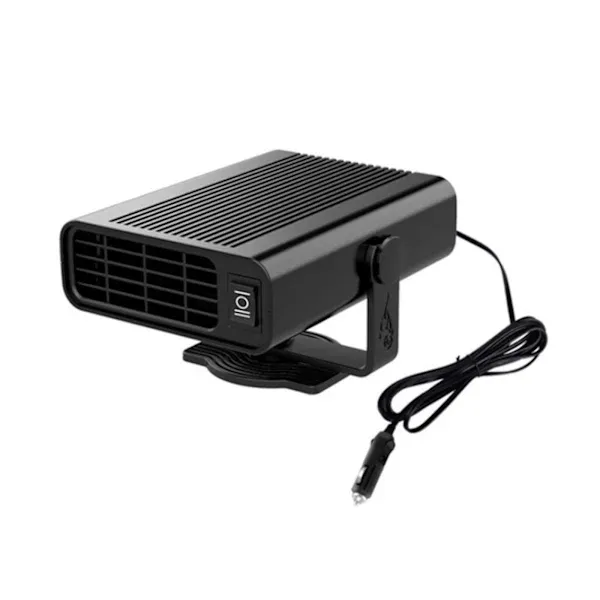 500W Electric Car Heater DC 12V Heater Fan Dehumidifier Defroster D, ABS material, automotive replacement use, Black/White Color Options