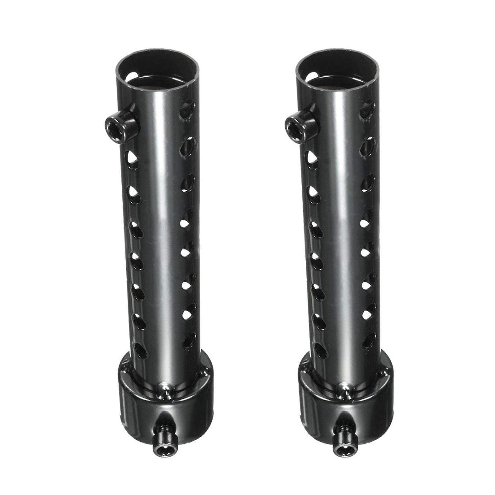 2x Universal Motorcycle Exhaust Can Muffler Baffle dB Killer Silencer 35mm Us, exhaust sound control, muffler replacement, Black Color