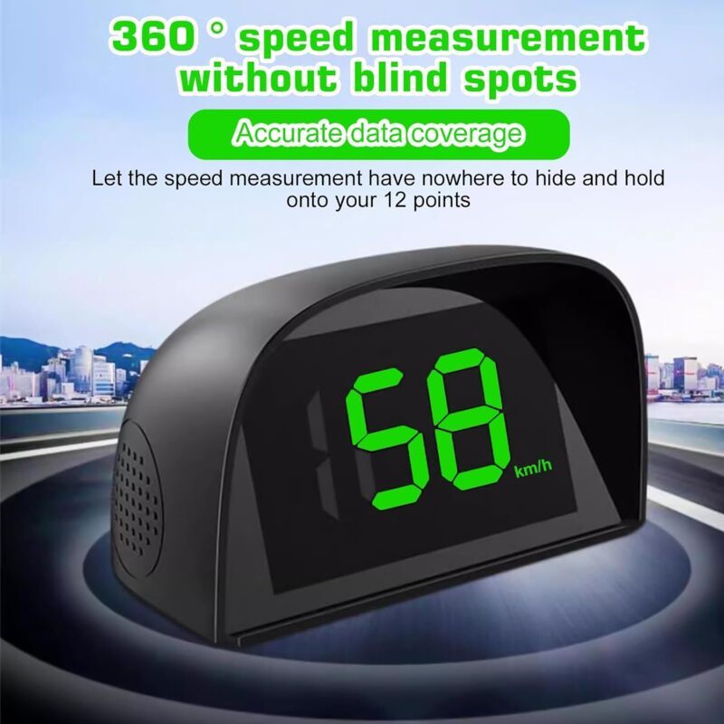 Car Digital Speedometer: Universal HUD Head Up Display Car Speedometer Motorcycle for Bike Motorcycle Car, automotive replacement use