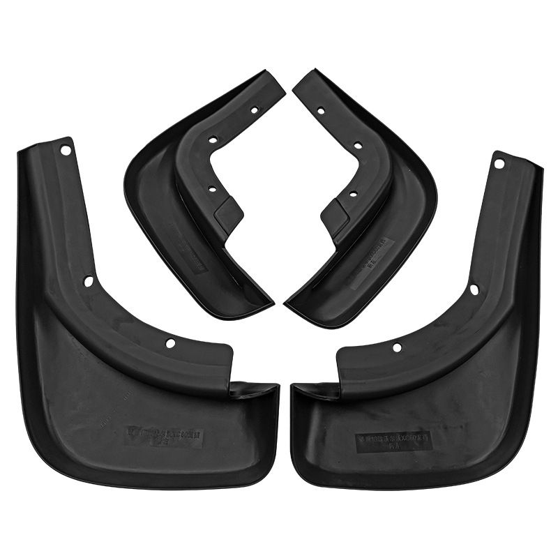 4x Front and Rear Car Fenders for Volvo XC60 2014 2015 2016 2017, Molded Mudguards, Semi-Rigid ABS Plastic Set