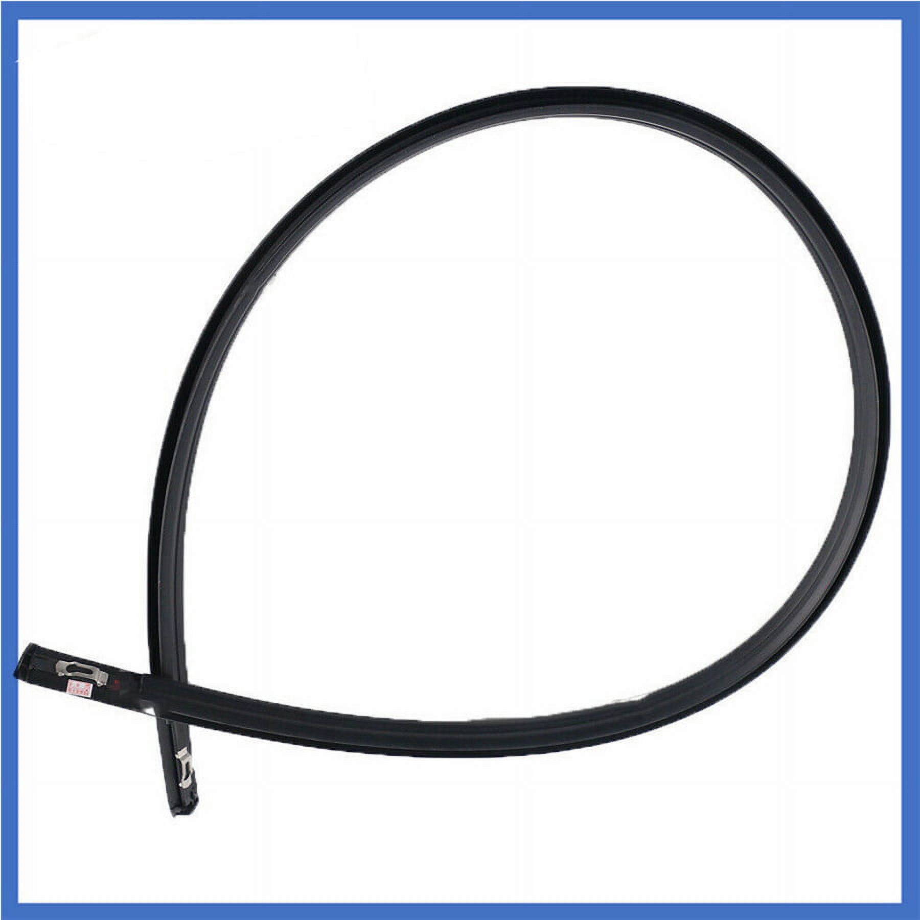 Roof Moulding Trim Weatherstrip Rubber 74306TR0A01 for 2012-2015 Honda Civic, Replacement Roof Drip Rail Seal Strip