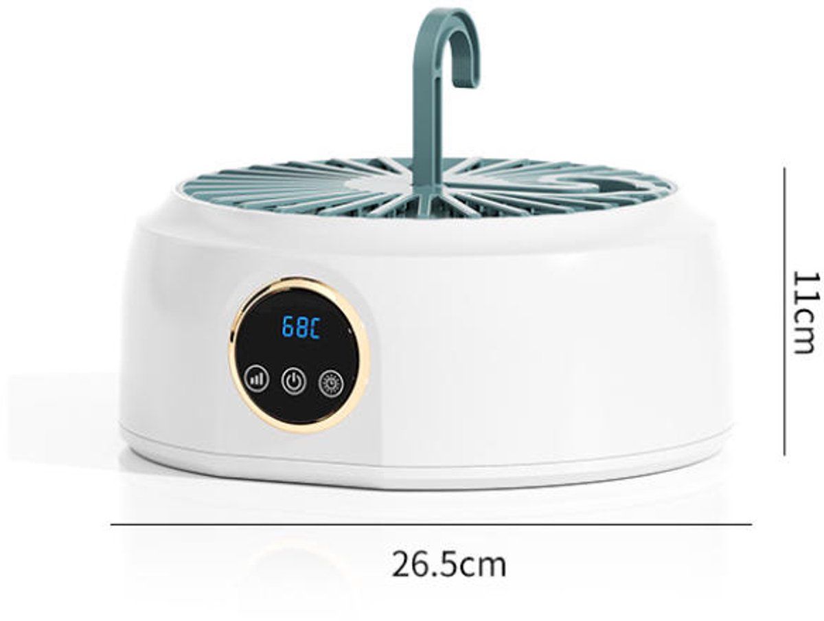 Portable Dryer, Mini Electric Foldable Dryer With Remote Control And Drying Bag, 360 Degree Hot Air Drying With Smart Timing