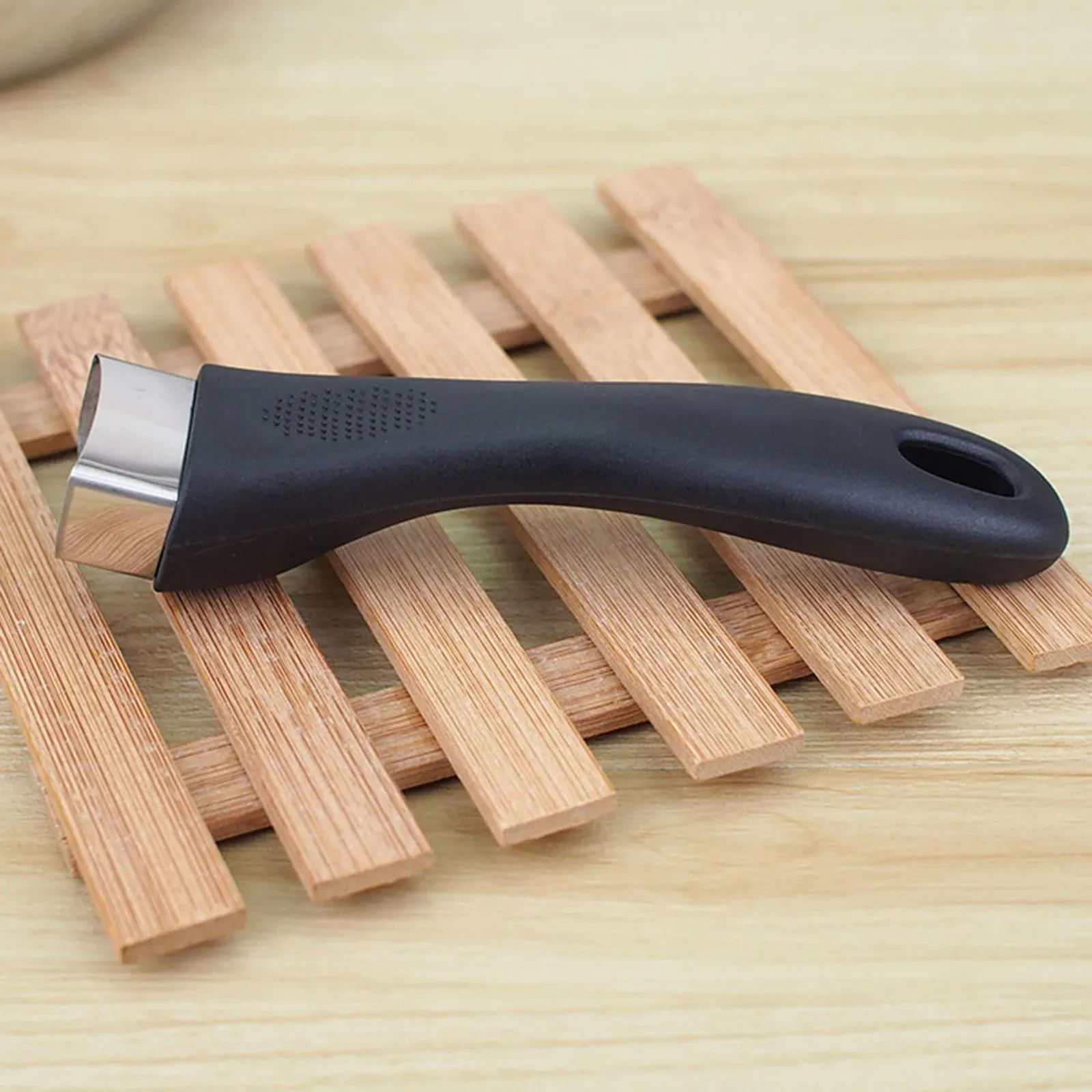 Anti-Scald Pot Handle Cookware Pan Replacement Handle Hand Grip Long Handle Replacement Hand Saucepan Cookware Accessories