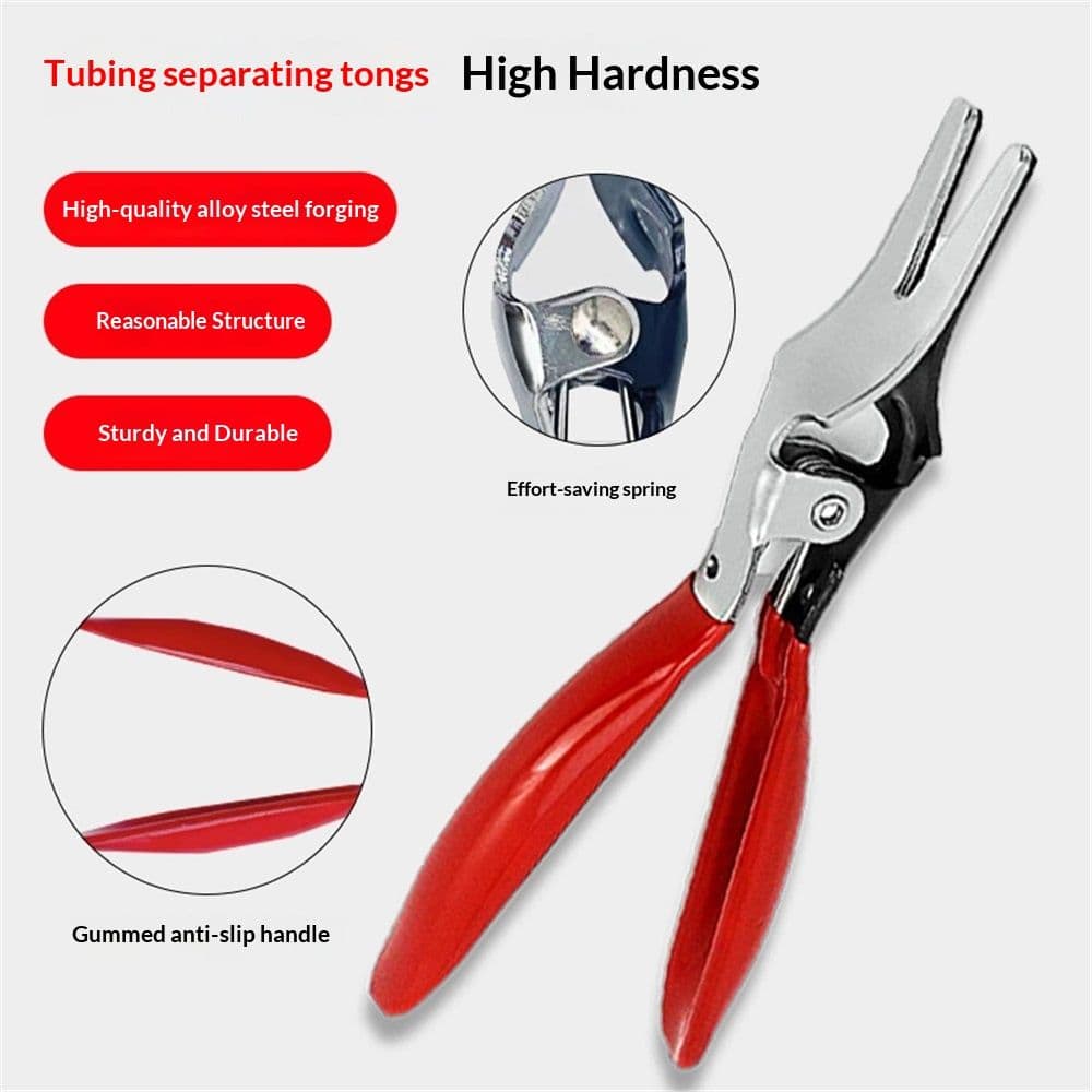 Hose Removal Pliers Automotive Vacuum Hose Separator Tool Stainless Steel 19.5cm