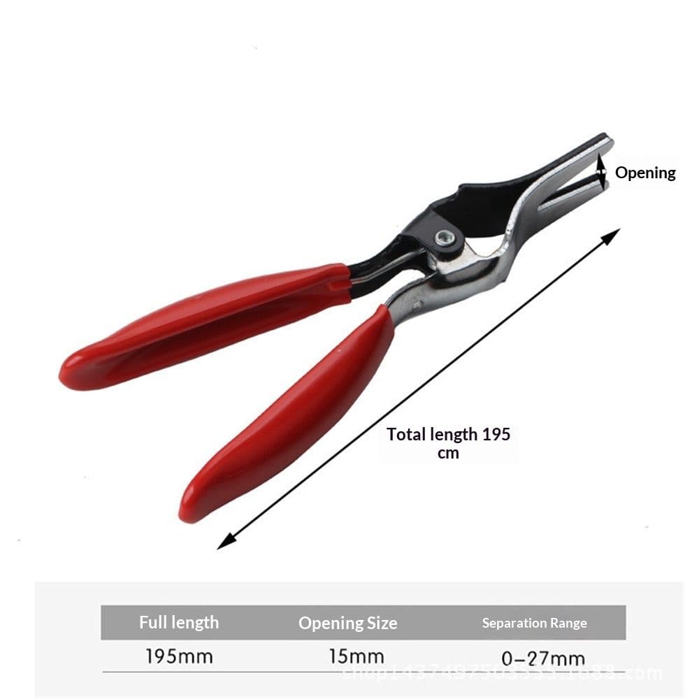 Hose Removal Pliers Automotive Vacuum Hose Separator Tool Stainless Steel 19.5cm