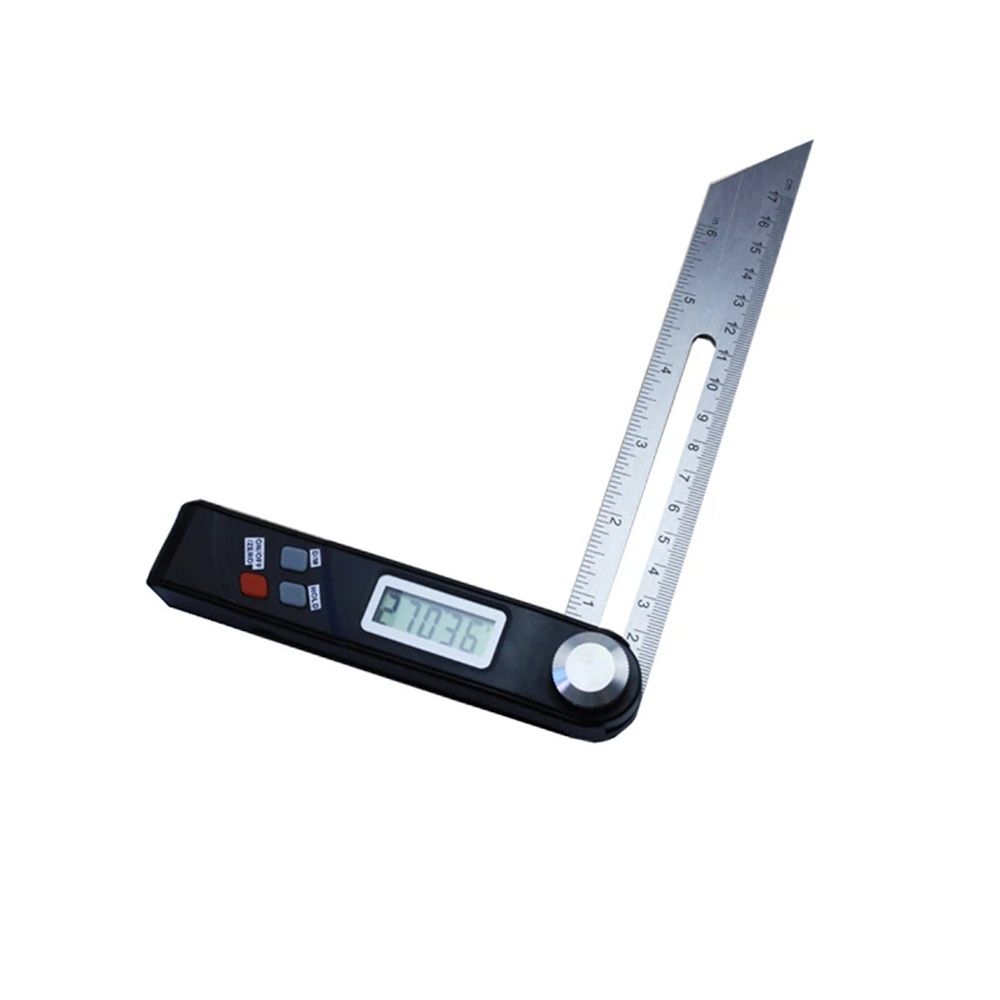 General Tools T-Bevel Gauge & Protractor - Digital Angle Finder with Full LCD Display & Blade, Digital activity angle ruler
