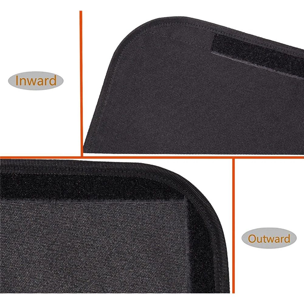 Door Window Shade Cover, RV Door Window Shade Cover,Sun Blackout Fabric for Camper Privacy Entrance