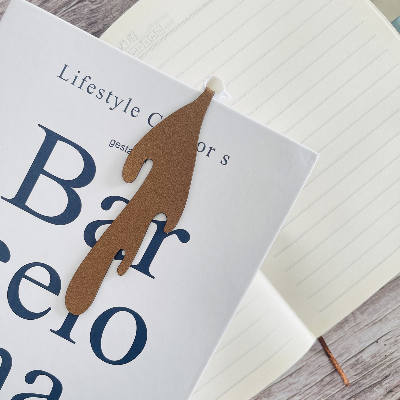 Spilled Coffee Bookmark, Cute Bookmarks Book Lovers Gifts, Unique Coffee Lovers Gifts, Funny Bookmark Gift for Women