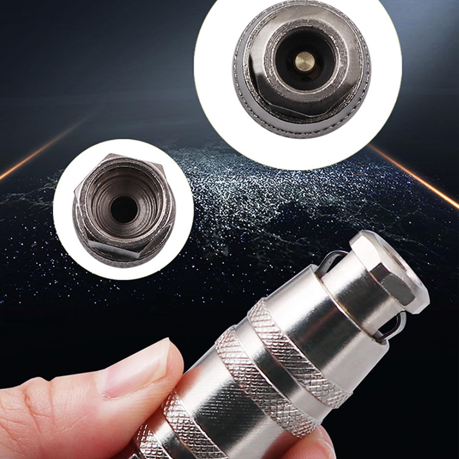 Quick Connect American Self-Locking Connector Pneumatic Fitting For Air Compressor Accessories Coupler And Plug Set