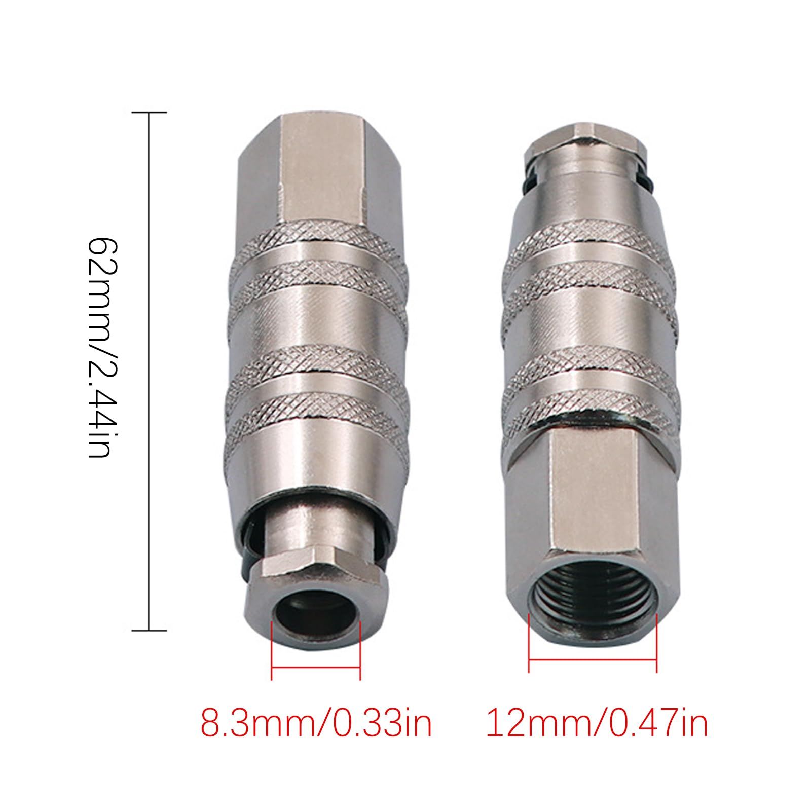 Quick Connect American Self-Locking Connector Pneumatic Fitting For Air Compressor Accessories Coupler And Plug Set