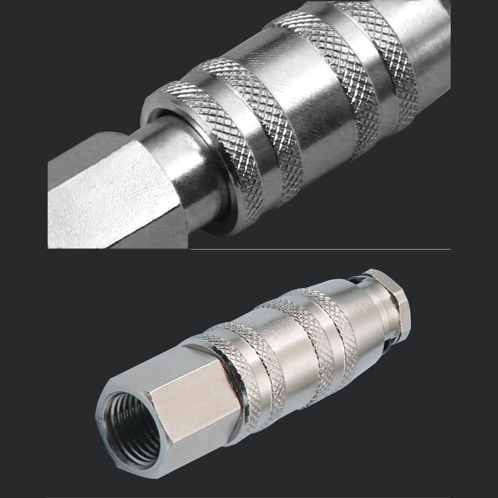 Quick Connect American Self-Locking Connector Pneumatic Fitting For Air Compressor Accessories Coupler And Plug Set