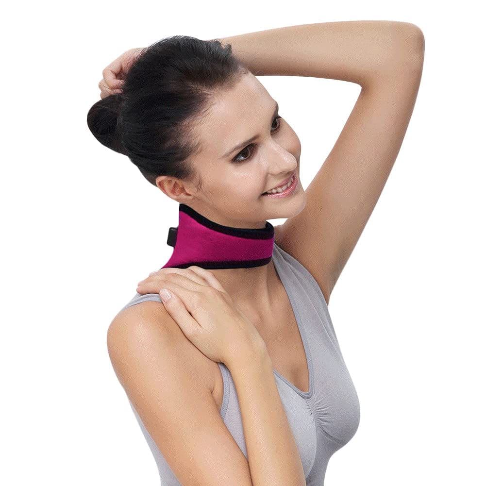 USB Neck Heating Pad Electric Neck Wrap Adjustable Temperature Lightweight Fleece
