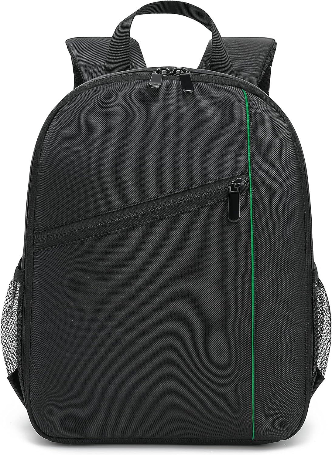 Waterproof Camera Backpack Shoulder Bag Travel Case For Digital Lens (Medium, Green) Made of durable, waterproof